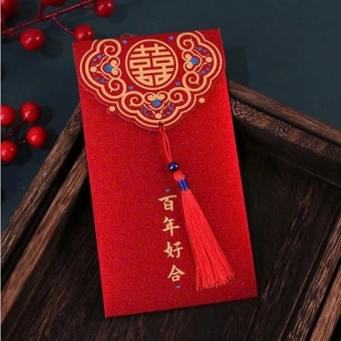 Bao Lì Xì HEMI Sang Trọng Màu Đỏ – Đám Cưới, Đám Hỏi, Báo Hỷ, Năm Mới – Giá ưu đãi 7.500đ 9