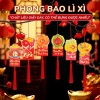 Bao lì xì liễng treo trang trí Tết 2.026: bao đựng tiền rời có dây treo, tua rua cây đào mai, giảm giá 36.5k