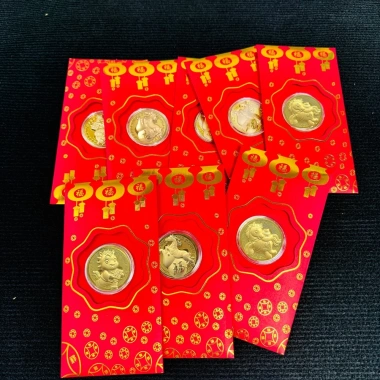 Bao Lì Xì Mạ Vàng Ngựa May Mắn Tài Lộc Thần Tài Tết 2.026 Giá 5.830đ