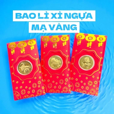Bao lì xì Ngựa mạ vàng Thần Tài may mắn tài lộc Tết Bính Ngọ 2.026 - 5.830₫ 4 Bao lì xì Ngựa mạ vàng Thần Tài may mắn tài lộc Tết Bính Ngọ 2.026 - 5.830₫ 4