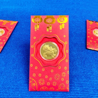 Bao lì xì Ngựa mạ vàng Thần Tài may mắn tài lộc Tết Bính Ngọ 2.026 - 5.830₫