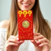 Bao lì xì Ngựa mạ vàng Thần Tài – tài lộc, may mắn Tết Bính Ngọ 2.026, giá tốt 5.278đ 7