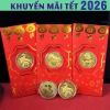 Bao lì xì Ngựa Vàng Thần Tài phong thủy - Quà tặng may mắn Tết, chỉ 5.830₫ 8