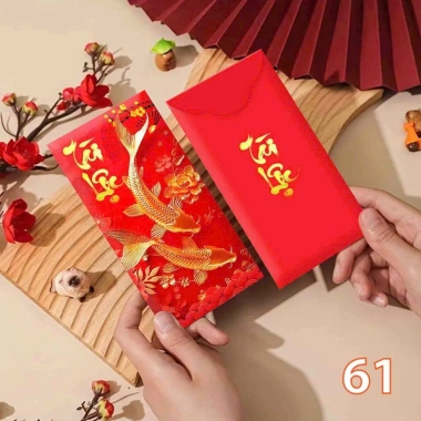 Bao lì xì Tết mẫu cá chép vượt vũ môn chọn mẫu sang trọng may mắn giá 9.000đ 9
