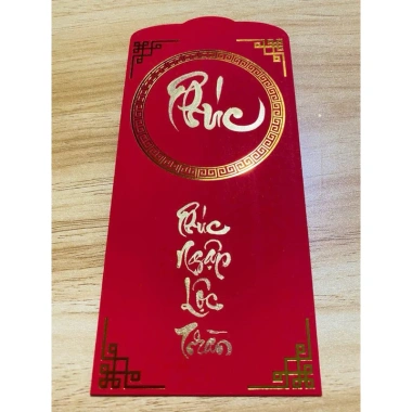 Bao lì xì thư pháp tùy chỉnh - Thiết kế độc đáo, giá 12.000 VND, giảm 20% 2