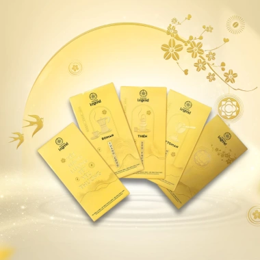 Bao Lì Xì Trung Nguyên Legend xấp 5 - Cà phê hòa tan ngon, giảm còn 20.000đ
