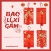 Bao Lì Xì Vải Gấm Cao Cấp Ngày Tết Giá 6.784 đồng Giảm 19% Đặc Biệt