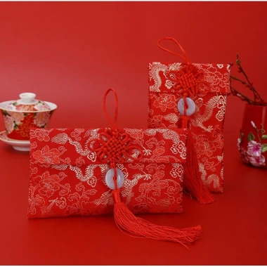 Bao Lì Xì Vải Gấm Cao Cấp Ngày Tết Giá 6.784 đồng Giảm 19% Đặc Biệt