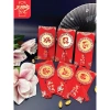 Bao lì xì Xì Ánh Nhũ Kim Tuyền 2.025 - Câu Chúc Cát Tường, Mẫu Sang Trọng, Giá Chỉ 7.000đ