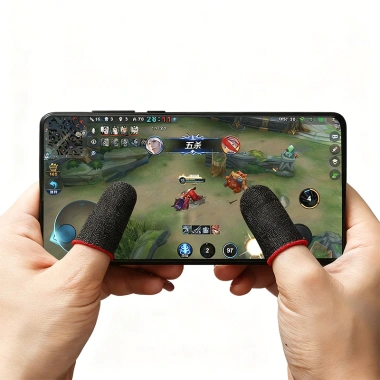 Bao Ngón Tay Game Sợi Bạc 18 Gauge Chống Mồ Hôi, Trượt, Siêu Nhạy - Giá 5.900đ