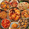 Bào Ngư, Tôm Hùm Đất, Hàu Sữa, Mực Trứng, Sò Điệp, Bạch Tuộc, Ốc Giác - Hải Sản Đóng Hộp Tứ Xuyên 100gr 59.890₫ 3