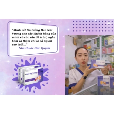 Bảo Nhĩ Vương Combo5 - Giảm ù tai, nghe kém, ve kêu, bùng lỗ tai, Giá 850.000đ