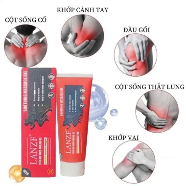 Bao Nóng 1 chai - Kem Xoa Bóp Xương Khớp LANZF Chondroitin Gel South Moon, Giảm Đau, Thư Giãn, 116.558₫