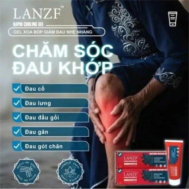 Bao Nóng 1 chai - Kem Xoa Bóp Xương Khớp LANZF Chondroitin Gel South Moon, Giảm Đau, Thư Giãn, 116.558₫