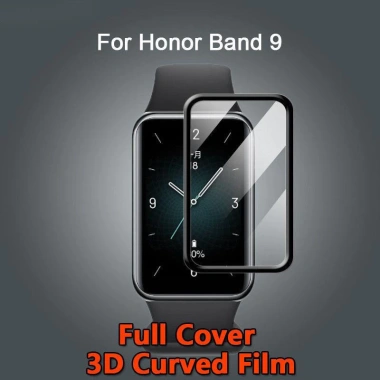 Bao Ốp Honor Smart Band 9 - Mạ trong suốt PET/PMMA, phim 3D cong bảo vệ màn hình kính cường lực
