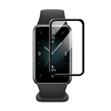 Bao Ốp Honor Smart Band 9 - Mạ trong suốt PET/PMMA, phim 3D cong bảo vệ màn hình kính cường lực