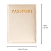 Bao passport xanh lá, vỏ bảo vệ tài liệu du lịch, túi vé logo thêu - chỉ 24.941₫ 3