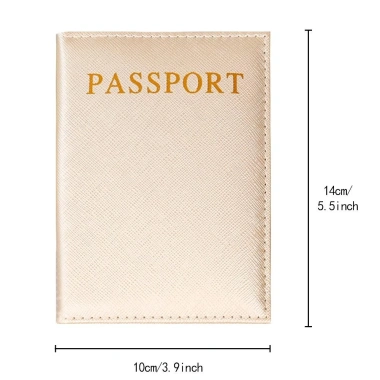 Bao passport xanh lá, vỏ bảo vệ tài liệu du lịch, túi vé logo thêu - chỉ 24.941₫