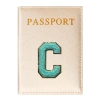 Bao passport xanh lá, vỏ bảo vệ tài liệu du lịch, túi vé logo thêu - chỉ 24.941₫ 4