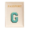 Bao passport xanh lá, vỏ bảo vệ tài liệu du lịch, túi vé logo thêu - chỉ 24.941₫ 10