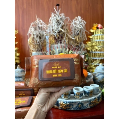 Bao Sái 10 Gói Khăn Ướt Lau Bàn Thờ Phúc An, Hương Trầm Tự Nhiên, Giá 38.000 VND