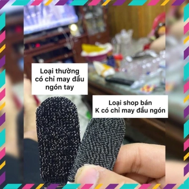 Bao tay chơi game FREESHIP - Găng tay chống mồ hôi, bắn súng điện thoại, chỉ 4.000₫ 4