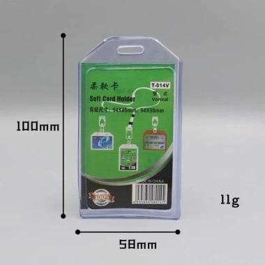 Bao thẻ bảng tên nhựa dẻo cao cấp 1 ngăn T-014V/H - Giá 10.000đ, giảm 2.300đ 3 Bao thẻ bảng tên nhựa dẻo cao cấp 1 ngăn T-014V/H - Giá 10.000đ, giảm 2.300đ 3