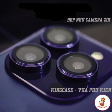 Bảo vệ camera iPhone 2 tầng cao cấp, màu nguyên bản, đẹp như zin, tương thích 17/16/15/14/13/12/11/Pro/Max/Plus - Giá chỉ 5.300đ 2