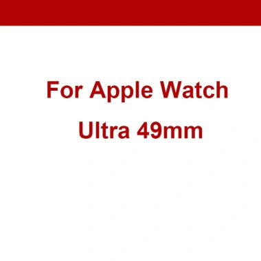 Bảo Vệ Màn Hình Apple Watch Ultra 49mm, 8-7, iWatch 6-5-4 SE, Phim Không Kính, 51.978đ
