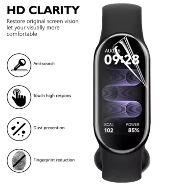Bảo Vệ Màn Hình Xiaomi Mi Band 10/9/8 - 3/6 Miếng Hydrogel Không Kính, 35.123 VND 3