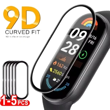 Bảo Vệ Màn Hình Xiaomi Mi Band 10/9/8 9D Ultra‑HD Cong, Chống Trầy Xước, Giá 26.400₫