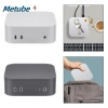 Bảo vệ METUBE vỏ silicon chống bụi, nước cho Mac mini M4 2.024 - trong suốt, không trầy xước