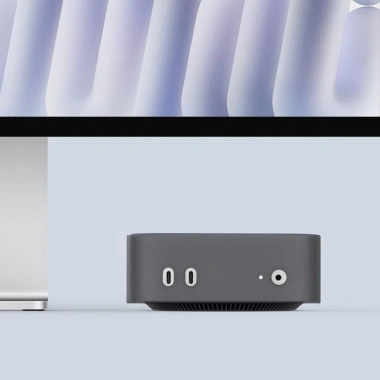 Bảo vệ METUBE vỏ silicon chống bụi, nước cho Mac mini M4 2.024 - trong suốt, không trầy xước 7