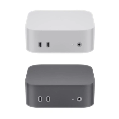 Bảo vệ METUBE vỏ silicon chống bụi, nước cho Mac mini M4 2.024 - trong suốt, không trầy xước 8