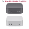 Bảo vệ METUBE vỏ silicon chống bụi, nước cho Mac mini M4 2.024 - trong suốt, không trầy xước 9