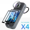 Bảo vệ ống kính và màn hình cho Insta360 X4 X3 Vỏ bảo vệ và phim chống trầy xước