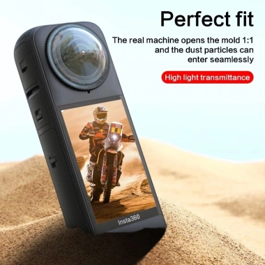 Bảo vệ ống kính và màn hình cho Insta360 X4 X3 Vỏ bảo vệ và phim chống trầy xước
