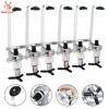 Baoblaze 6 Chai Đựng Rượu Đồ Uống Giá Tiết Kiệm, Phù Hợp Tiệc Cocktail và Nhà Bếp 6