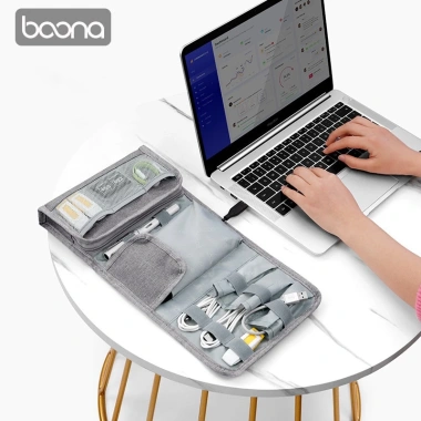 Baona BN-A003 Túi đựng phụ kiện - Đựng SDP, ổ cứng, thẻ nhớ, USB, cáp, bút - 159.000₫