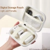 Baona XBYS Cáp USB du lịch, túi PU chống thấm, bộ sạc, hộp bảo vệ tai nghe – 145.800đ 3