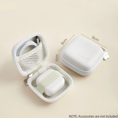 Baona XBYS Cáp USB du lịch, túi PU chống thấm, bộ sạc, hộp bảo vệ tai nghe – 145.800đ