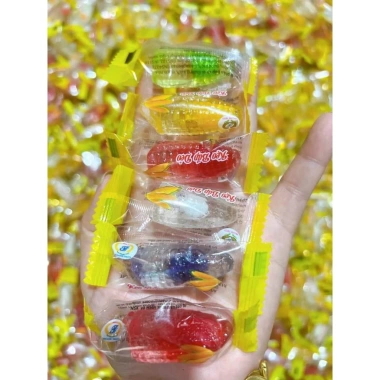 Bắp ngũ sắc 500g - Hàng Việt Nam, bánh kẹo Tết snack, giảm giá chỉ 50.000 VND 8