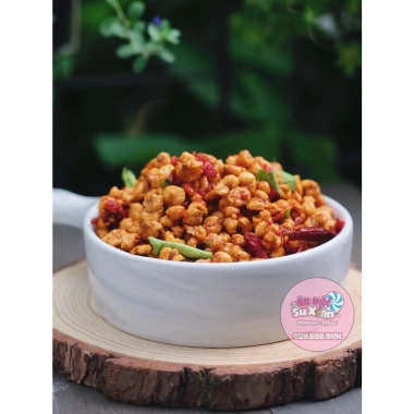 Bắp rang bò lá chanh - Ăn vặt su xoắn 40k giảm giá, giòn tan, vị béo ngậy