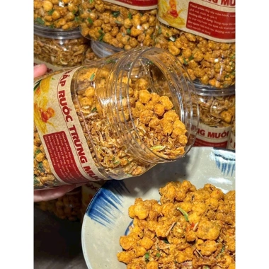 Bắp Rước Trứng Muối Hũ 400gr Siêu Ngon - Ăn Vặt Giảm Giá 115k, Giá Gốc 138k 3