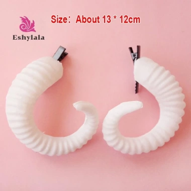 Barrette Quỷ Sừng Tóc Cosplay Cừu Halloween – Kẹp Tóc Độc Đáo, Trang Trí, Giá chỉ 80.676₫ 6