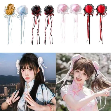 Barrettes Backstreet Maruko - Mũ đội đầu Lolita handmade phong cách Kawaii, giảm giá đặc biệt 63.288₫
