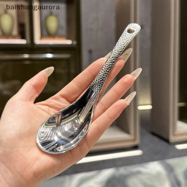 Basa Thìa Canh Inox Đánh Bóng Gương Bạc, Thìa Dẹt Dung Tích Lớn - Bộ Đồ Ăn Nhà Bếp 36,121₫
