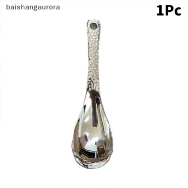 Basa Thìa Canh Inox Đánh Bóng Gương Bạc, Thìa Dẹt Dung Tích Lớn - Bộ Đồ Ăn Nhà Bếp 36,121₫