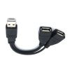 Basa USB 2.0 Bộ Chia Y 1 Nam den 2 Nu Dây Nối Dài Chuyển Nguồn Truyền Dữ Liệu Sạc Xe 36.300 VND 5