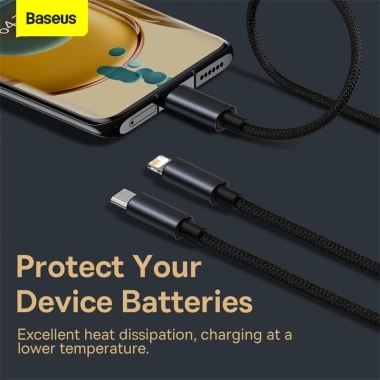 Baseus Cáp Sạc 3 Trong 1 USB C + Lightning + Micro, cho Android & iPhone 89.000₫ 4